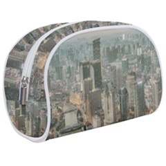 Lujiazui District Aerial View, Shanghai China Makeup Case (medium) by dflcprintsclothing