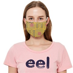 Digital Paper African Tribal Cloth Face Mask (adult) by HermanTelo
