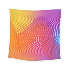 Chevron Line Poster Music Square Tapestry (small)