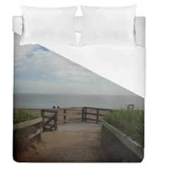 Beach Day  Duvet Cover (queen Size) by IIPhotographyAndDesigns
