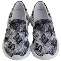 Sex Painting Word Letters Kids Lightweight Slip Ons