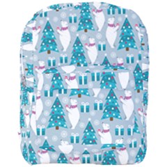 Bear Loves Christmas Tree Bear Loves Christmas Tree Full Print Backpack by designsbymallika