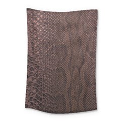 Leather Snakeskin Design Small Tapestry by ArtsyWishy
