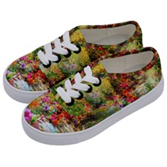 Forest Flowers  Kids  Classic Low Top Sneakers by ArtsyWishy