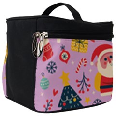 Merry Exmas Merry Exmas Make Up Travel Bag (big) by designsbymallika