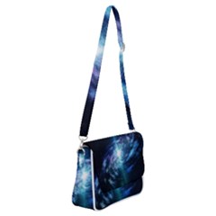 The Galaxy Shoulder Bag With Back Zipper by ArtsyWishy
