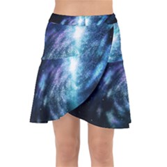 The Galaxy Wrap Front Skirt by ArtsyWishy