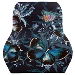 Beautiful Blue Butterflies  Car Seat Back Cushion  by ArtsyWishy