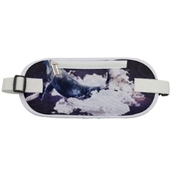 Blue Whale Dream Rounded Waist Pouch by goljakoff