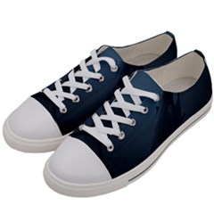 Blue Whale Family Women s Low Top Canvas Sneakers by goljakoff