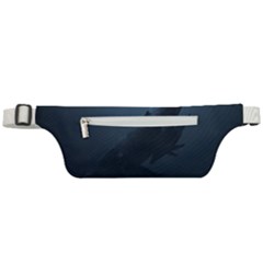 Blue Whale Family Active Waist Bag by goljakoff