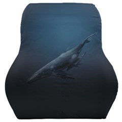 Whales Family Car Seat Back Cushion  by goljakoff