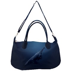 Whales Family Removal Strap Handbag by goljakoff