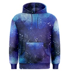 Blue Space Paint Men s Core Hoodie by goljakoff