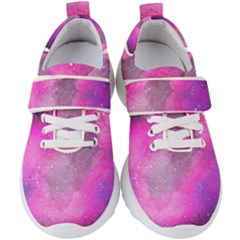 Purple Space Kids  Velcro Strap Shoes