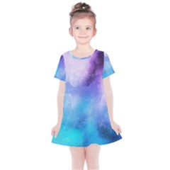 Metallic Paint Kids  Simple Cotton Dress by goljakoff