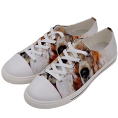 Dog Women s Low Top Canvas Sneakers by goljakoff