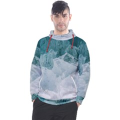 Blue Waves Men s Pullover Hoodie by goljakoff