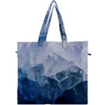 Blue mountain Canvas Travel Bag