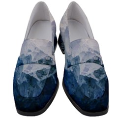 Blue Mountain Women s Chunky Heel Loafers by goljakoff