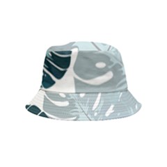 Monstera Leaves Background Bucket Hat (kids)