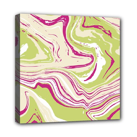 Vector Vivid Marble Pattern 6 Mini Canvas 8  X 8  (stretched) by goljakoff