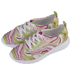 Vector Vivid Marble Pattern 6 Women s Lightweight Sports Shoes by goljakoff