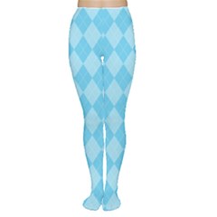 Baby Blue Design Tights by ArtsyWishy