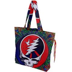Grateful Dead - Drawstring Tote Bag by Sapixe