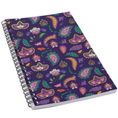 Paisley Print 2 5 5  X 8 5  Notebook by designsbymallika