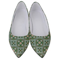 Ornamental Pattern Women s Low Heels by designsbymallika