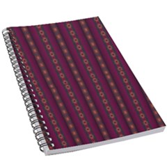 Maroon Sprinkles 5 5  X 8 5  Notebook by Sparkle