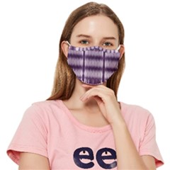 Purple Tigress Fitted Cloth Face Mask (adult) by Sparkle