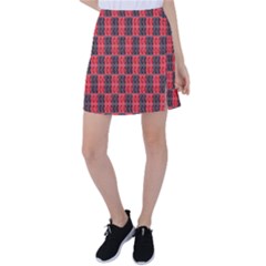 Rosegold Beads Chessboard1 Tennis Skirt by Sparkle