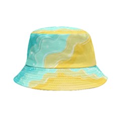 Abstract Background Beach Coast Inside Out Bucket Hat