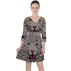 Cat Ruffle Dress