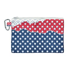 Illustrations Stars Canvas Cosmetic Bag (large)