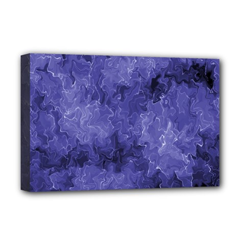 Lilac Abstract Deluxe Canvas 18  X 12  (stretched) by Dazzleway