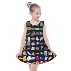 Glitch Glitchen Misc One Kids  Summer Dress by WetdryvacsLair
