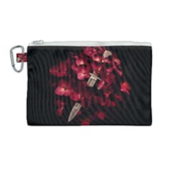 Love Deception Concept Artwork Canvas Cosmetic Bag (large) by dflcprintsclothing