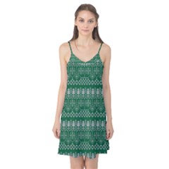 Christmas Knit Digital Camis Nightgown