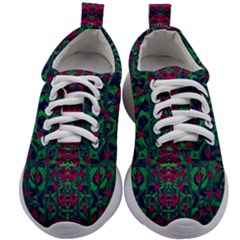 Tree Flower Paradise Of Inner Peace And Calm Pop-art Kids Athletic Shoes by pepitasart