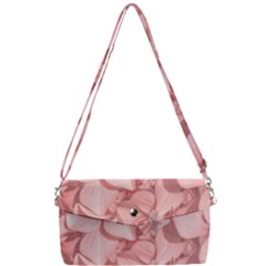 Coral Colored Hortensias Floral Photo Removable Strap Clutch Bag by dflcprintsclothing