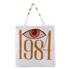 Orwell Grocery Tote Bag by Valentinaart