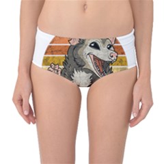 Possum - Be Urself Mid-waist Bikini Bottoms by Valentinaart
