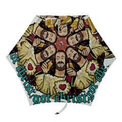 Got Christ? Mini Folding Umbrellas by Valentinaart