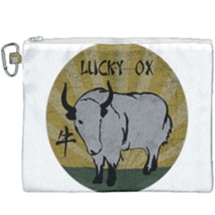 Chinese New Year ¨c Year Of The Ox Canvas Cosmetic Bag (xxxl) by Valentinaart