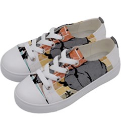 Chinese New Year ¨c Year Of The Ox Kids  Low Top Canvas Sneakers by Valentinaart