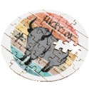 Chinese New Year ¨C Year of the Ox Wooden Puzzle Round View2