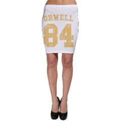 Orwell 84 Bodycon Skirt by Valentinaart